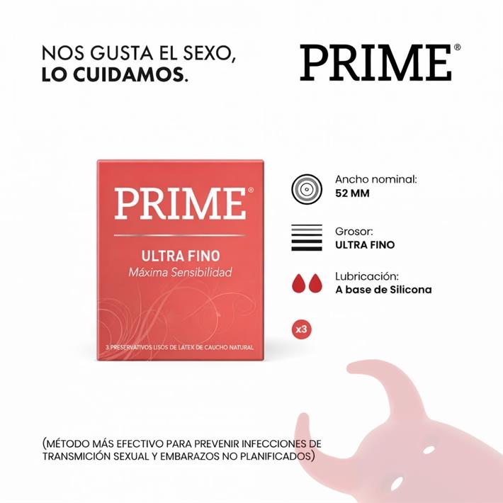 Preservativo Prime Ultrafino